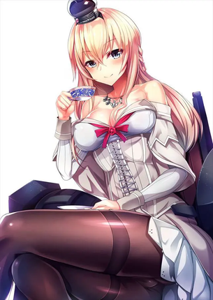 【艦隊これくしょん】ウォースパイトがオナニーしているのを想像して即抜き二次エロ画像