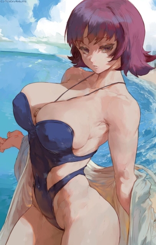 【二次】巨乳な女の子の画像まとめ その38【46枚】