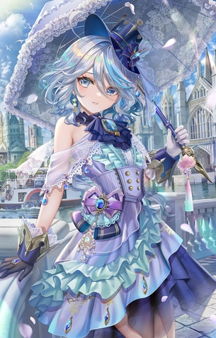 【二次エロ】原神、正義の国フォンテーヌの水神フリーナの画像まとめ！No.02【20枚】