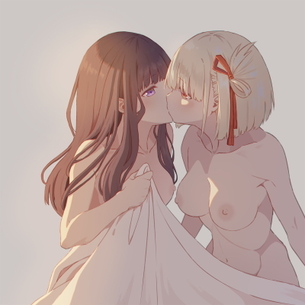 百合・レズの可愛い二次元画像。