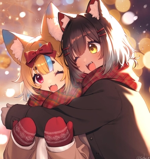 【非・微エロ】仲が良すぎるほほえま百合画像詰め合わせ その９