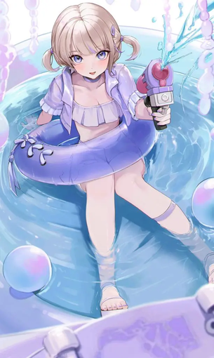 ホロライブの二次元エロ画像。