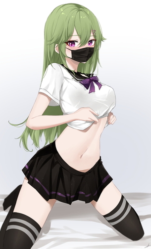 【二次】マスクを付けた女の子のフェチエロ画像 Part１３