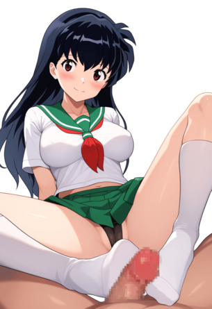 [犬夜叉][エロ画像]日暮かごめ(ひぐらしかごめ)に足コキしてもらったよ♪