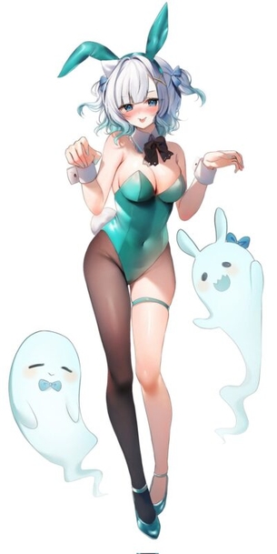 Mint Fantome(ミント・ファントーム)のエロ画像：【VirtualYouTuber】