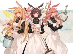 【二次】メイド服を着た女の子の画像まとめ その20【42枚】