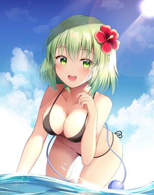 【非・微エロ】木曜日の緑髪美少女画像まとめ その２７０