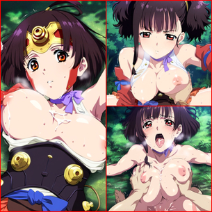 【画像】「甲鉄城のカバネリ」エロ乳すぎる無名がパチスロで負けた♂に腹いせエチエチされちゃうのが堪らないイラスト集