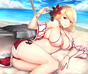 金髪の虹エロ画像