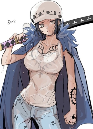 トラファルガー・ロー(ハートの海賊団)のエロ画像：【ワンピース(ONE PIECE)】