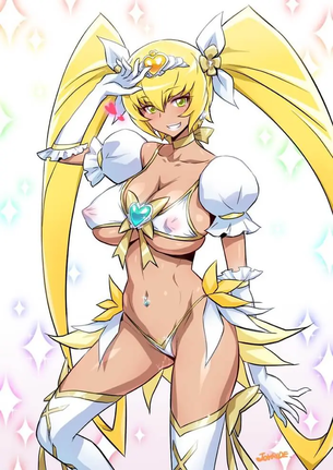 【プリキュア】キュアサンシャインの激しいエロでハメハメな二次エロ画像まとめ