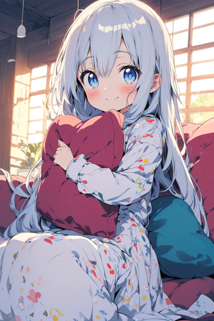 【AIイラスト】パジャマを着た女の子のAI画像まとめ【アニメ調】 [AI Generated]