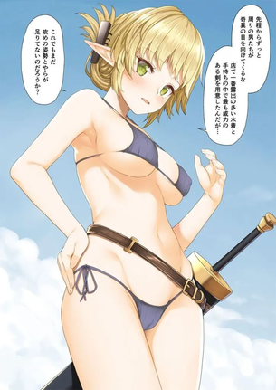 今夜のオナネタ画像はエルフでございます。