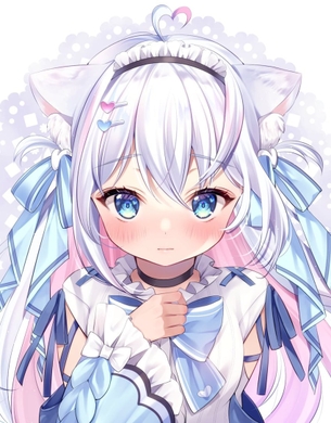 【非・微エロ】日曜日の銀髪・白髪美少女画像まとめ その２６３