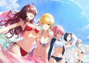 【二次元】複数の水着女子のエロ画像 Part.3 50枚