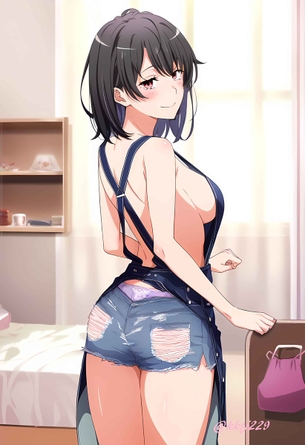 【２次】 背中が綺麗な女の子のエロ画像その４３