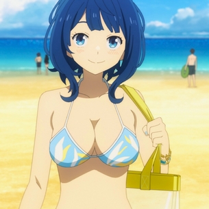 【画像】アニメ『負けヒロインが多すぎる！』、3話の水着回がエッチすぎる