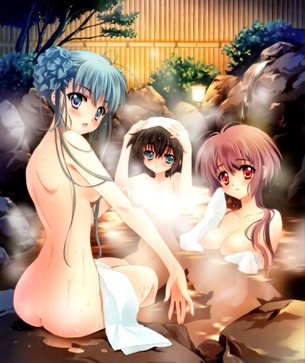 【バスタイム】お風呂に入ってリラックスタイム満喫中な少女のエロ萌え画像集 Part.09【二次入浴】