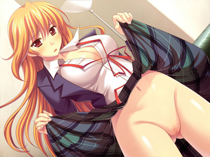 エロ画像】制服でエッチな事してるエロい画像　コスプレだわ　コスプレ