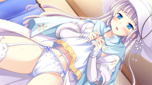エロ画像】スカートとか洋服をたくしあげてエッチな部分を見せてくれてる女の子のエロ画像　スカートたくしあげたら大事な部分まで!?