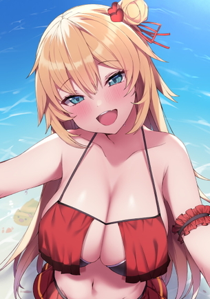 【二次】胸の谷間がエロい格好の女の子たちのエロ画像 Part３