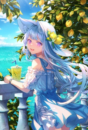 【二次元】笑顔が可愛い美少女画像 Part.5 50枚