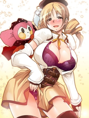 【魔法少女まどかマギカ】素敵なむっちり駄肉の爆乳魔砲少女 巴マミさんエロ萌え画像集【まどマギ】