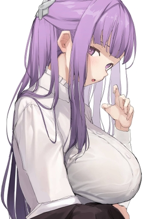 【二次エロ】葬送のフリーレンのむっちり魔法使いフェルンのえっちな画像まとめNo.08【20枚】