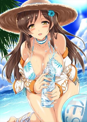 【アイドルマスターシンデレラガールズ】二次元の世界に行って新田美波とめっちゃハメハメしたいと思わせるエロ画像まとめ