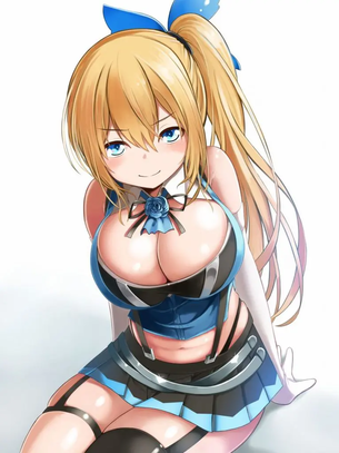 ガーターベルトの二次エロ画像