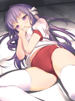 【ブルマ／体操着】絶滅危惧種ブルマ少女と淫らな行為中のエロ萌え画像集 Part.05【二次部活少女】
