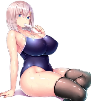 こんなにエロ過ぎるスク水の画像は反則です！