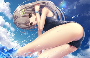 今週のスク水とか競泳水着の画像　その1
