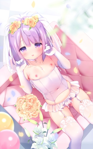 【非・微エロ】日曜日の紫髪美少女画像まとめ その２７２