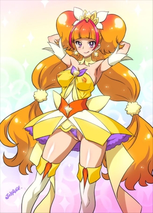 【プリキュア】キュアトゥインクルのオナネタにできる二次エロ画像