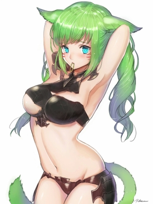 【二次元】ケモノ耳美少女達のエロ画像 Part.11 50枚