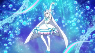 今年のプリキュアのキュアニャミーちゃん、変身バンクが流石にエッチすぎる