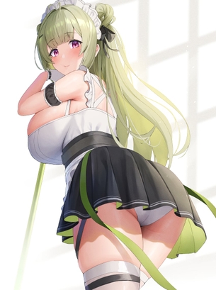 【非・微エロ】木曜日の緑髪美少女画像まとめ その２５８