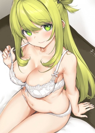 【非・微エロ】木曜日の緑髪美少女画像まとめ その２６０