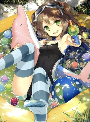 今週のスク水とか競泳水着の画像　その5