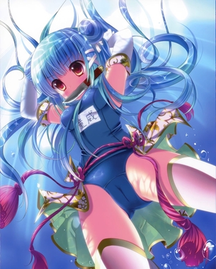 今週のスク水とか競泳水着の画像　その5