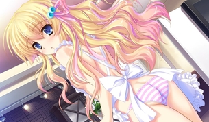 縞パン履いた女の子の画像　その7