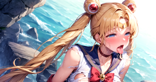 【美少女戦士セーラームーン】セーラームーン エロ画像 その３ [AI Generated]