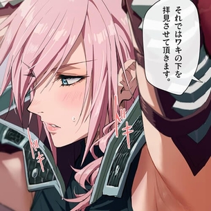 【エロ画像】 腋レイプ！！ 美少女ヒロイン達の美しい腋を弄くり回してる二次エロ画像ｗｗｗ part36