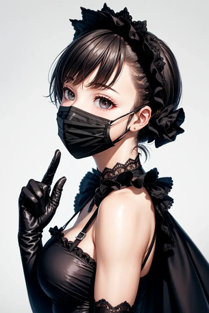 【AIイラスト】ゴスロリ服を着た女の子のAIイラストまとめ【アニメ調】 [AI Generated]