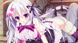 縞パン履いた女の子の画像　その4