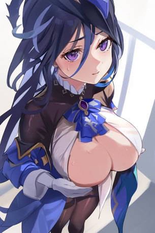 原神　クロリンデのエロ画像