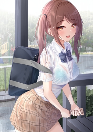 雨で服が透けてエロい姿になった女の子たちが発生中！　その１７