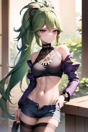 【二次】ポニーテールに髪を結んだ女の子の画像まとめ その7【42枚】