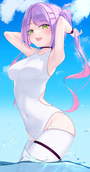 常闇トワのオナニー姿を想像するだけでめっちゃ抜けるエロ画像【ホロライブ】